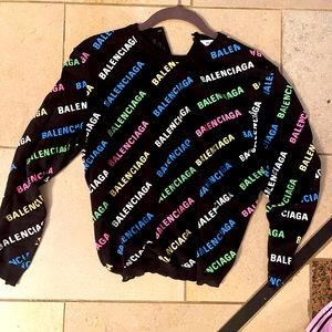 Multi color sweater shirt made from Balenciaga